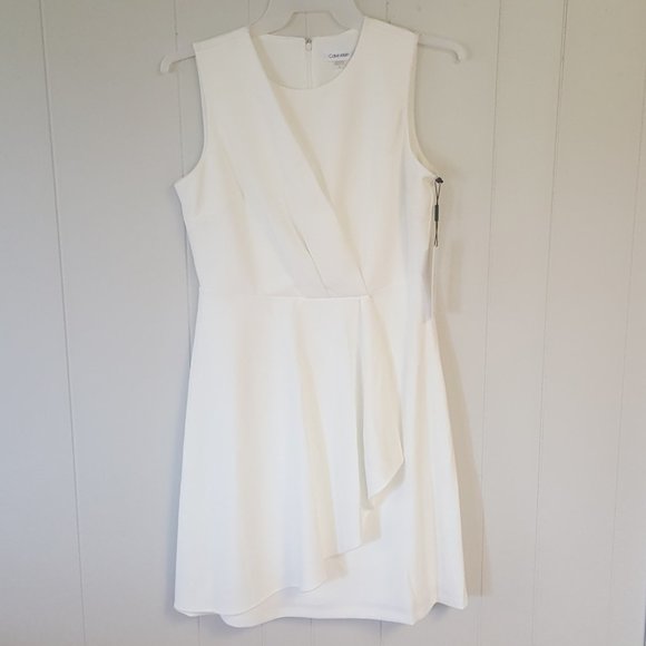 Calvin Klein Dresses & Skirts - *NWT* CALVIN KLEIN WHITE DRESS.